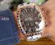 Perfect Replica Franck Muller Rose Gold Croco Cintree Curvex Watch Chronograph Face (3)_th.jpg